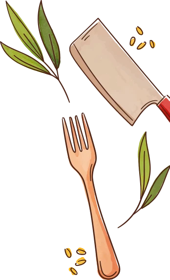 Kitchen tools decoration